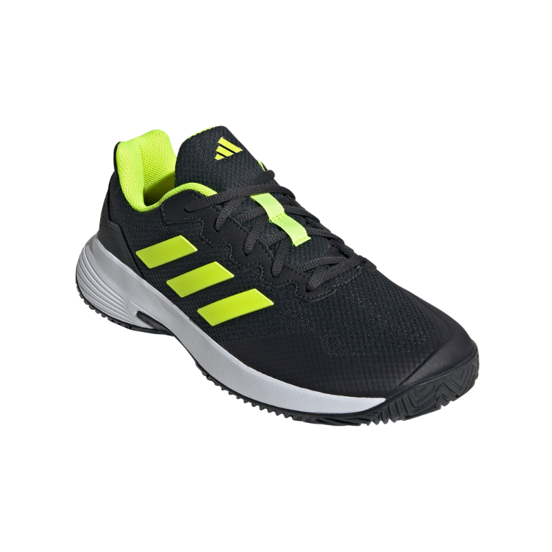 ADIDAS SHOE GAME COURT 2 MN BLACK/LUCID LEMON (SS25)