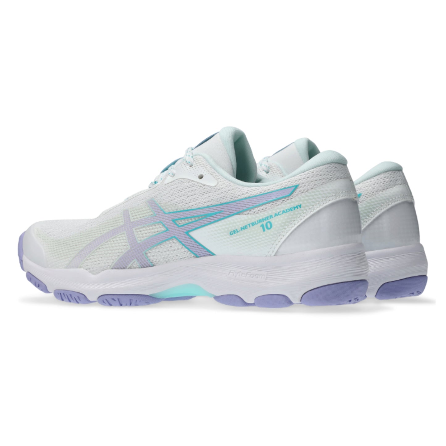 ASICS SHOE G-NETBURNER ACADEMY 10 WN WHITE/VAPOR (SS25)