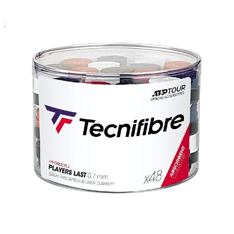 TECNIFIBRE GRIP OVERGRIP PRO OVERLAST 0.7MM ASSORTED