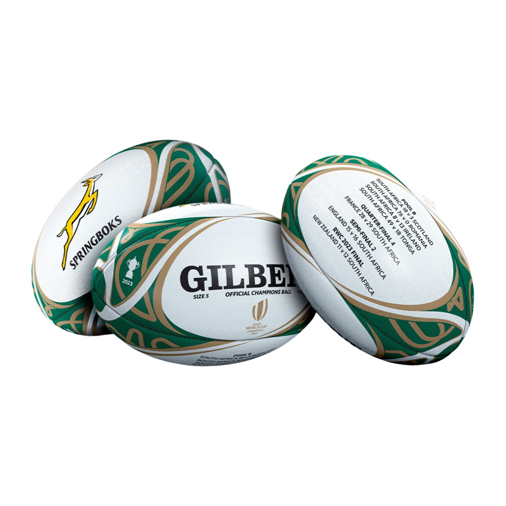 GILBERT BALL RUGBY RWC OFFICIAL CHAMPIONS 2023 SIZE 5