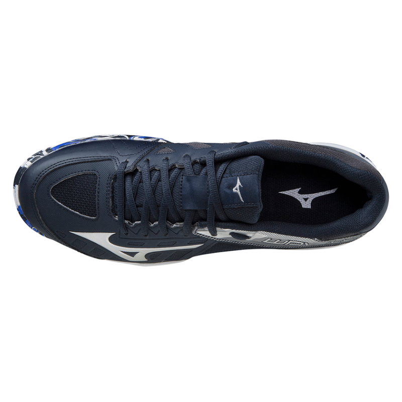 MIZUNO SHOE WAVE LYNX UNI BLK/BLU (SS23) (TBD)