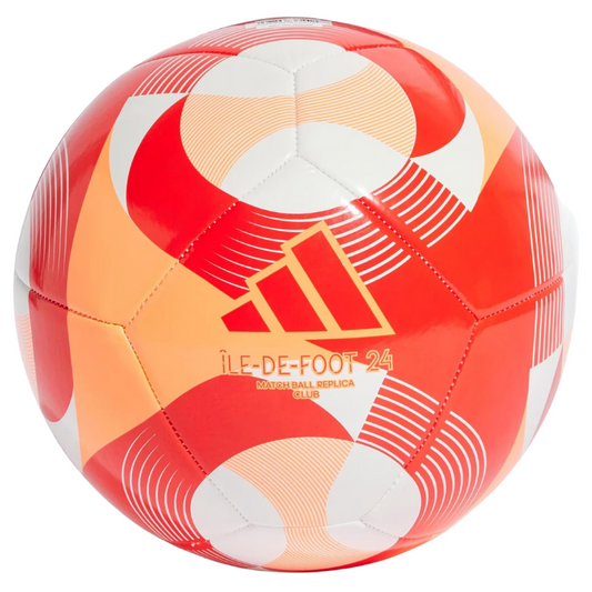 ADIDAS BALL SOCCER OLYMPICS CLUB ILE-DE-FOOT 2024 SOLAR RED  (AW24)