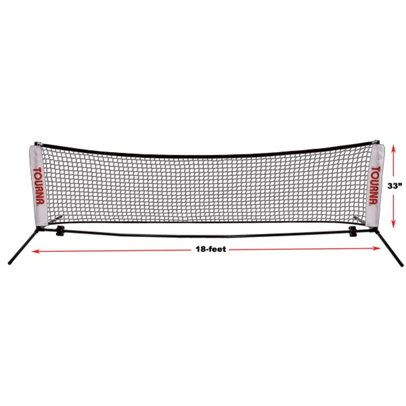 TOURNA TENNIS NET MINI 5.5M + CARRY CASE