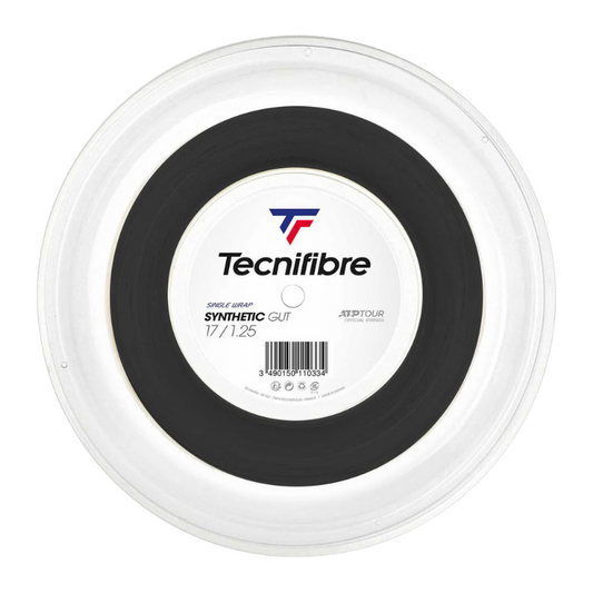 TECNIFIBRE STRING SYNTHETIC GUT 1.25MM 17G BLK REEL