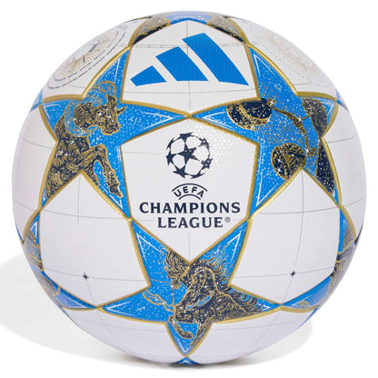 ADIDAS BALL SOCCER UCL LEAGUE STAGE WHITE/BLUE/GOLD (AW25) 05