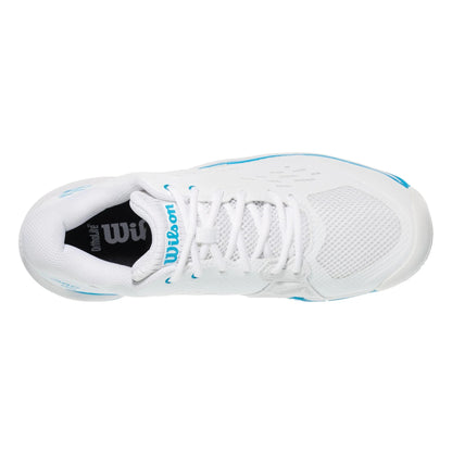 WILSON SHOE RUSH PRO ACE MN WHITE/ATOMIC BLUE (AW25)