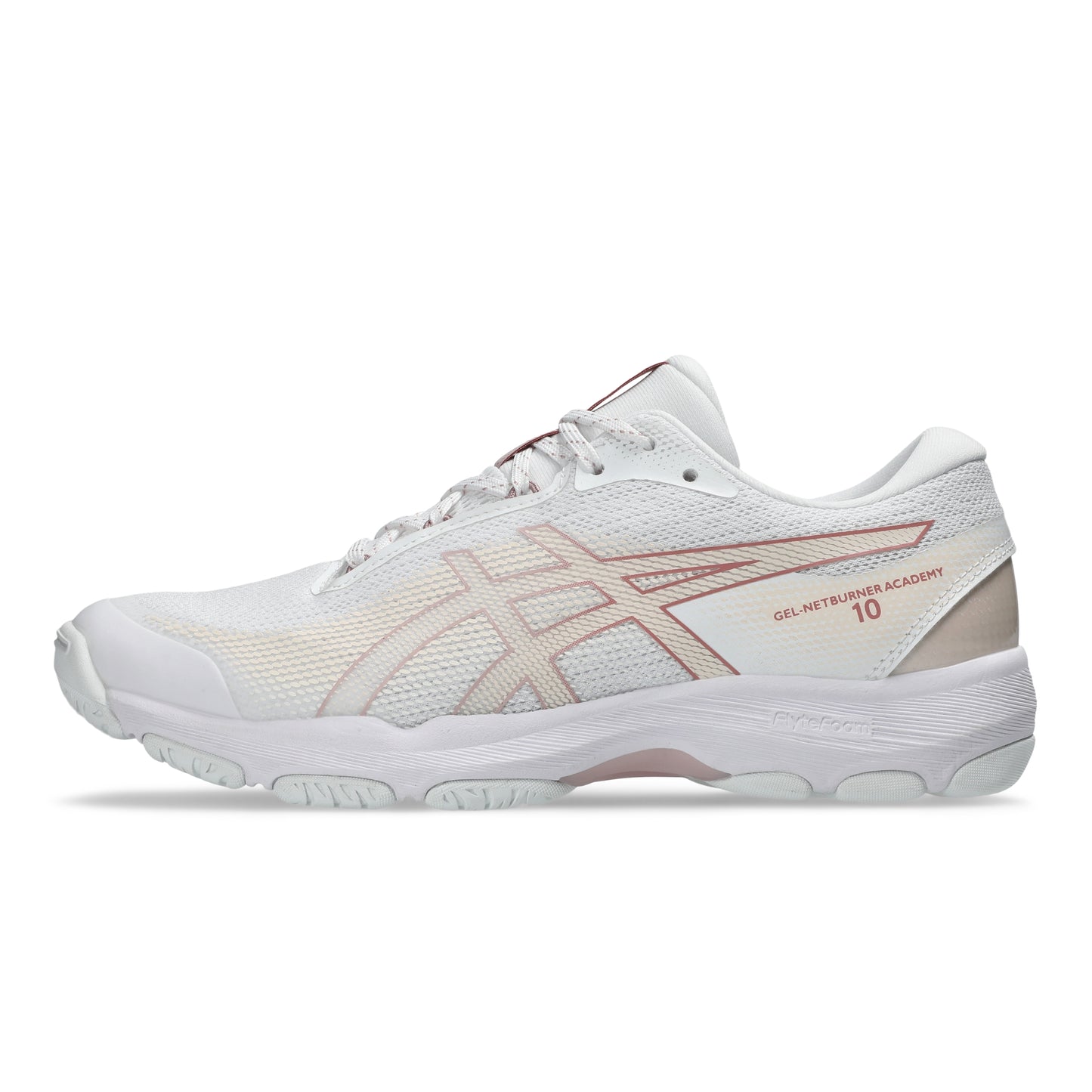 ASICS SHOE G-NETBURNER ACADEMY 10 WN WHITE/MORGANITE (SS26)