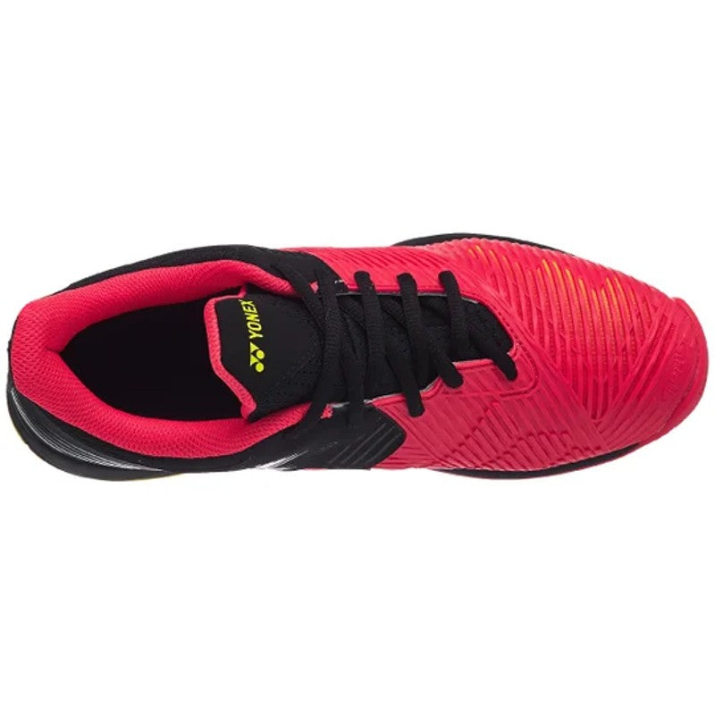 YONEX SHOE SONICAGE 2 CLAY MN RED/BLK (TBD)
