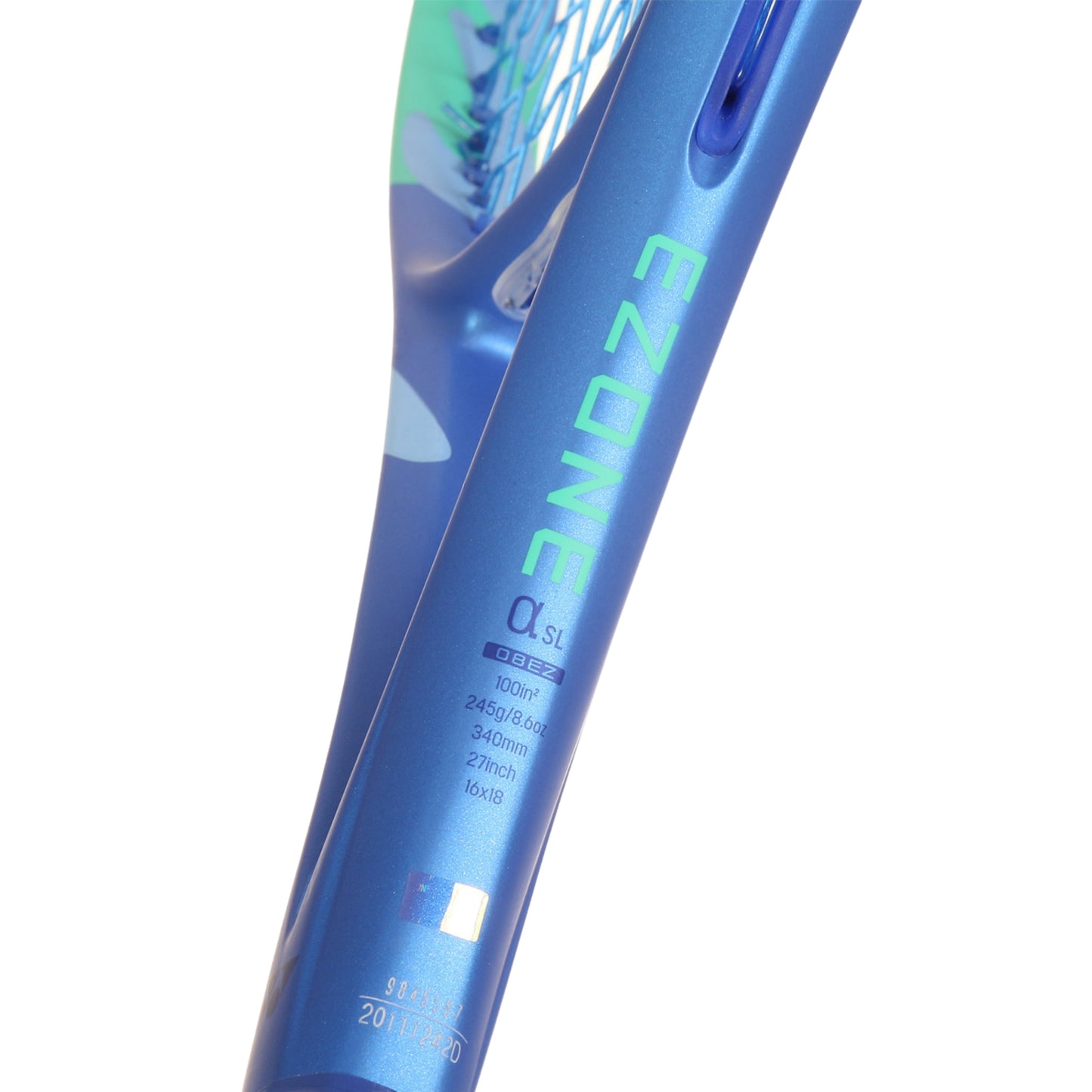 YONEX RACKET EZONE 08 ALPHA SL 100 245G 16X18 BLAST BLUE