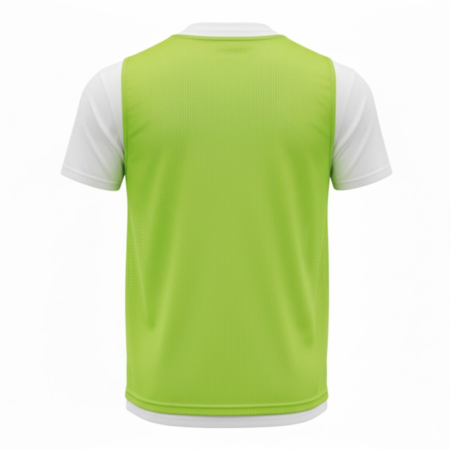 CHS VEST MESH JNR FLU GRN (10)