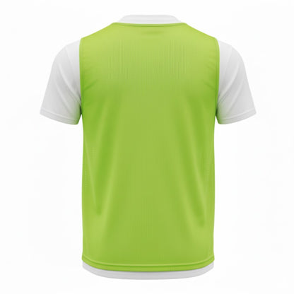 CHS VEST MESH JNR FLU GRN (10)