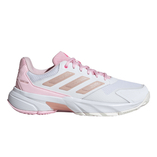 ADIDAS SHOE COURTJAM CONTROL 3 WN WHITE/ LUCID PINK (AW25)