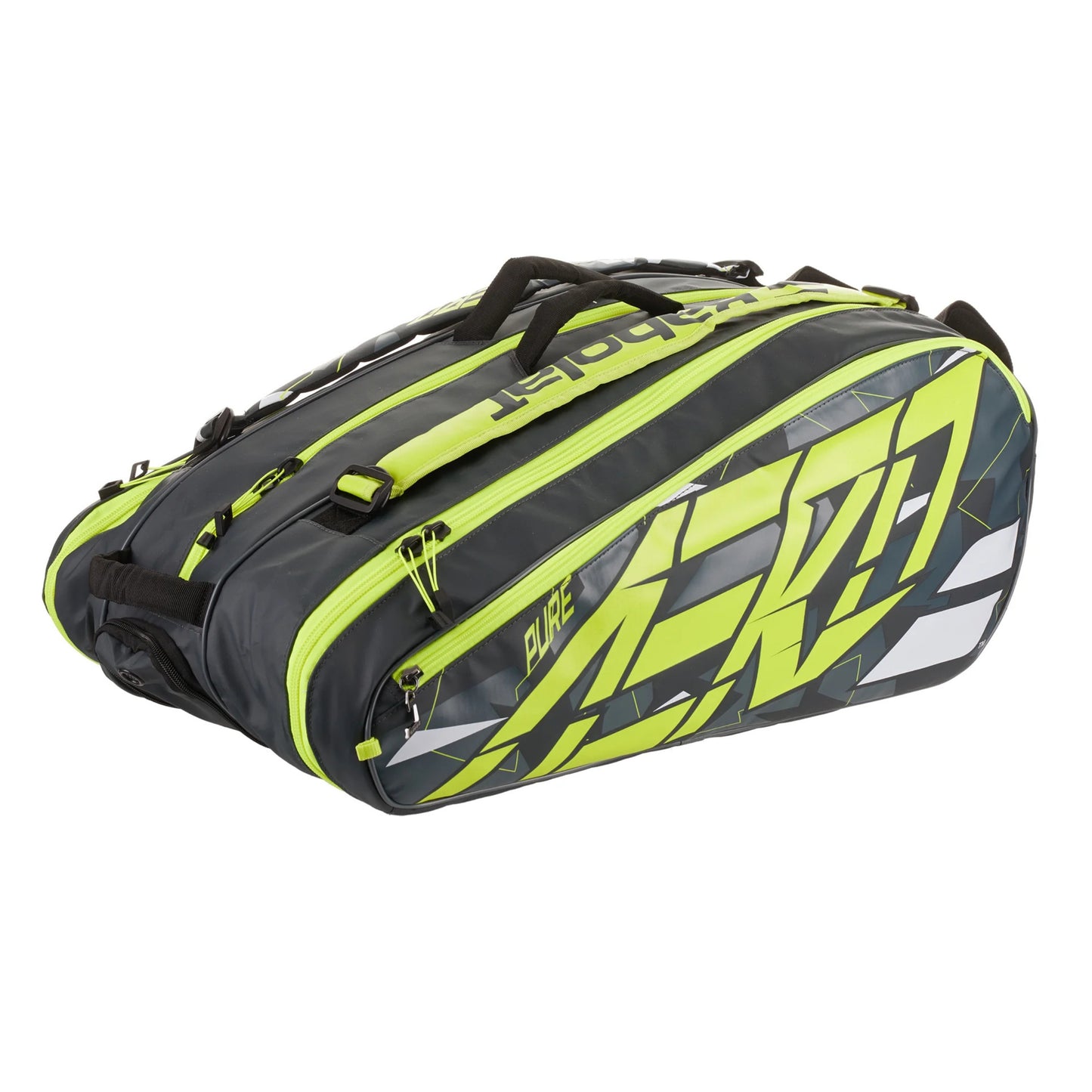 BABOLAT BAG ALCARAZ PURE AERO 12R GREY/YELLOW