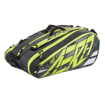 BABOLAT BAG ALCARAZ PURE AERO 12R GREY/YELLOW