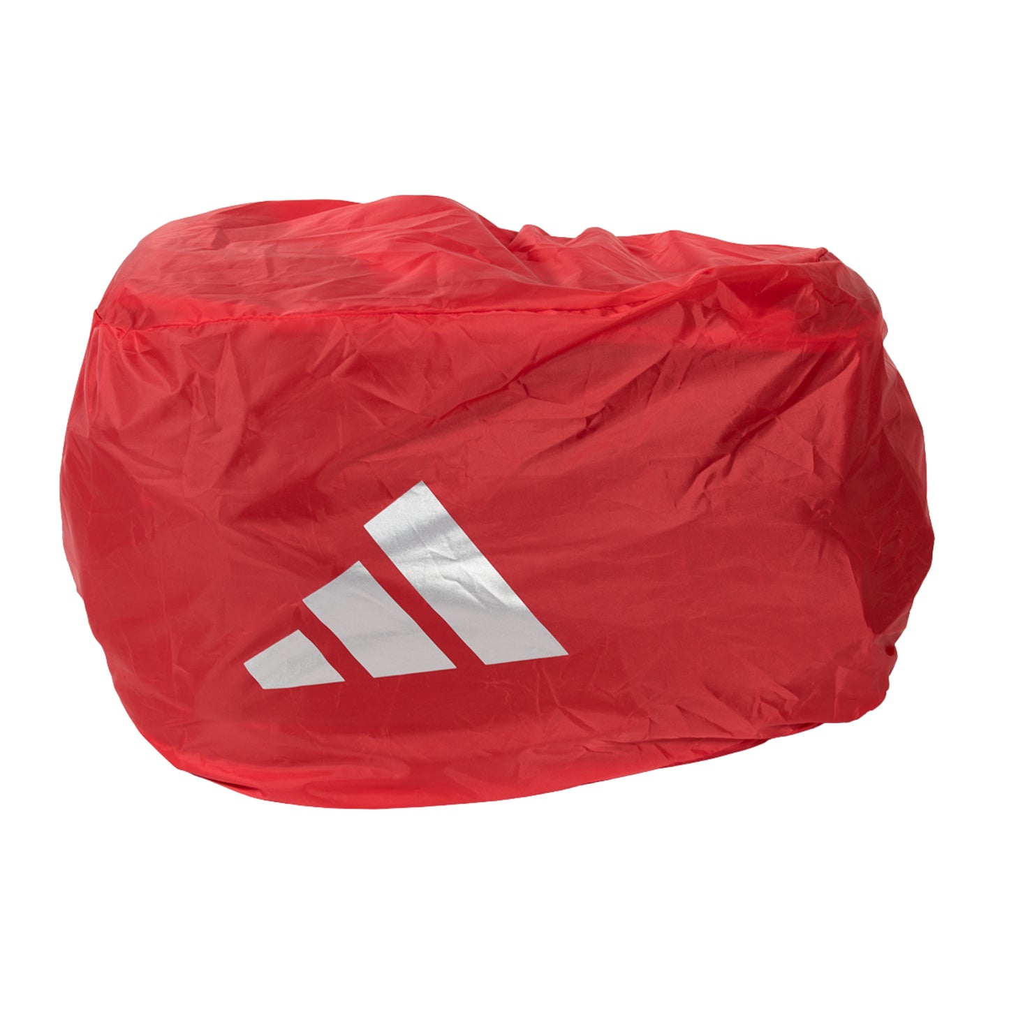 Red bag with Adidas logo on a white background