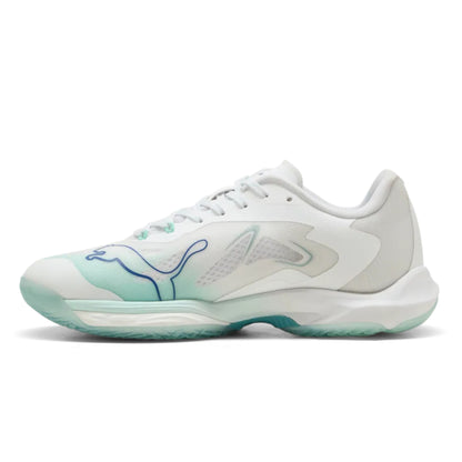 PUMA SHOE VANTAGE NITRO GAME ON W+ WN WHITE/BALTIC SEA BLUE (SS26)