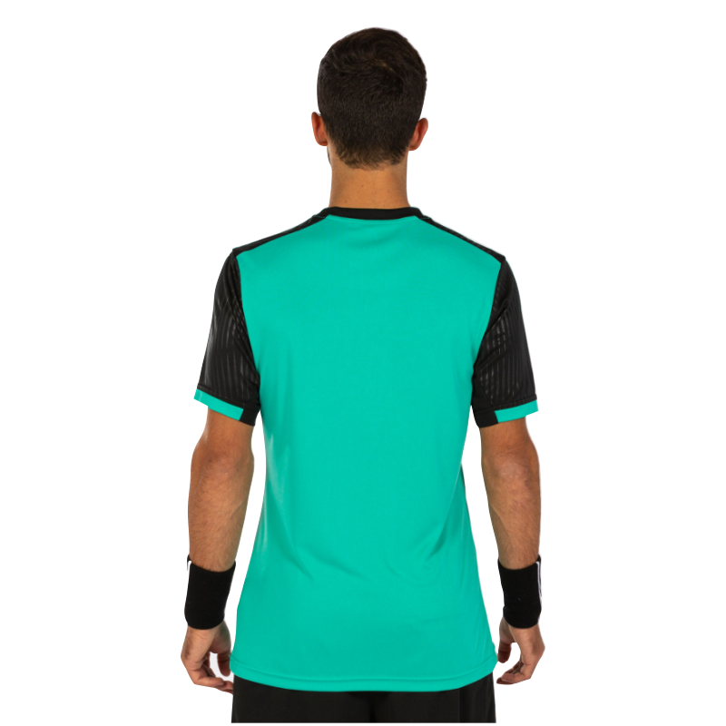 JOMA SHIRT TEE MONTREAL MN TEAL/BLACK (AW24)