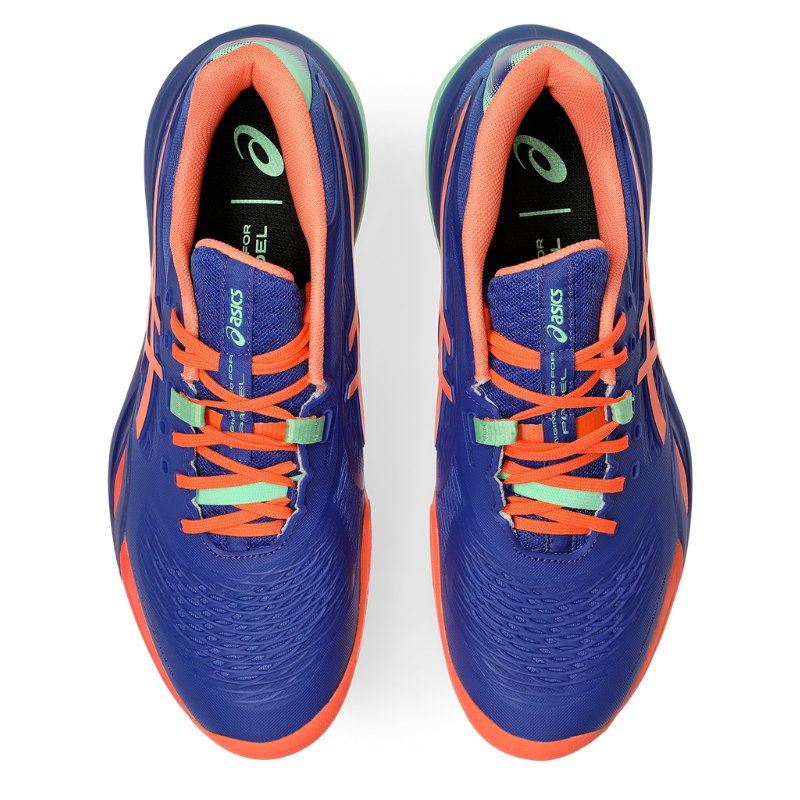 ASICS SHOE G-RESOLUTION X PADEL MN DARK COBALT/VIVID CORAL (AW25)
