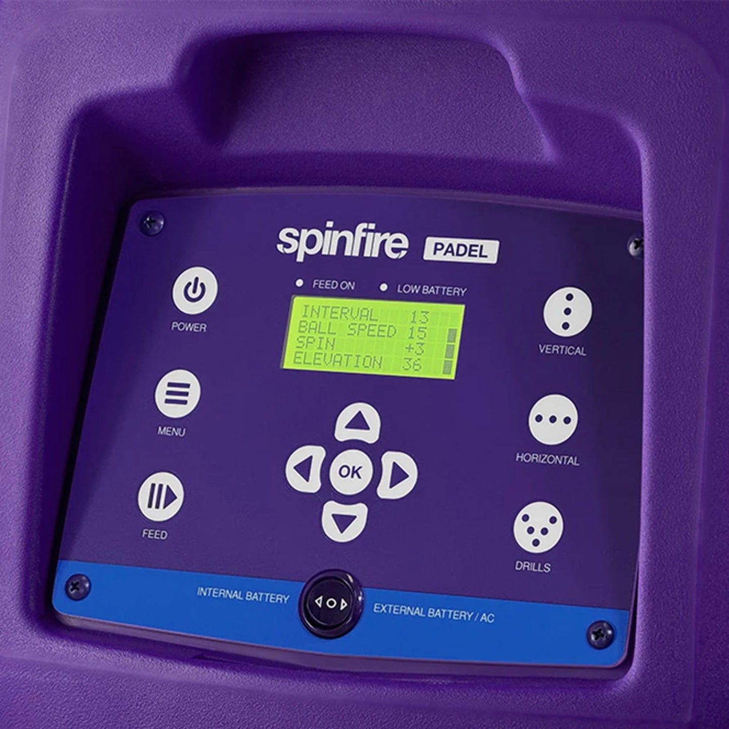 SPINFIRE PADEL BALL MACHINE (PRO 2 V2) COMPLETE