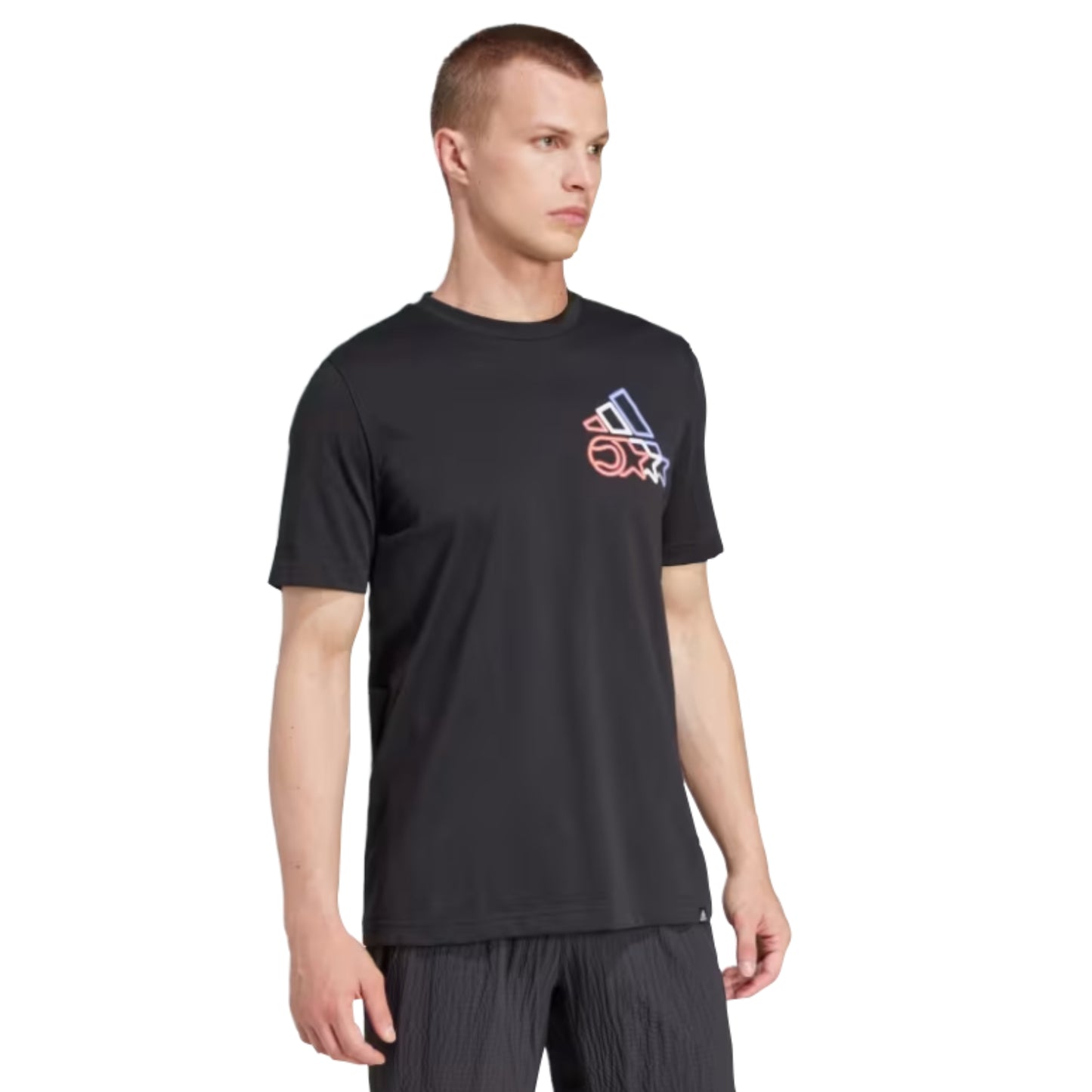 ADIDAS SHIRT TEE NYC CITY MN BLACK (AW24)
