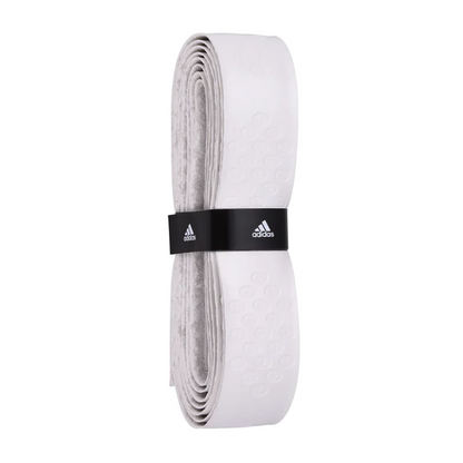 White grip tape with Adidas logo on a white background