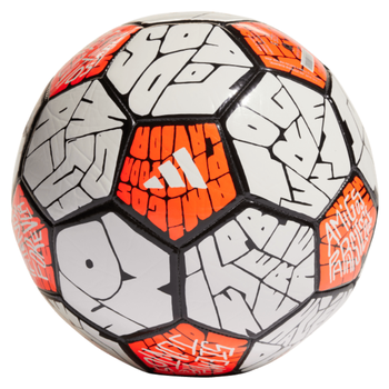 ADIDAS BALL SOCCER CLUB MESSI WHT/ORG (AW22)