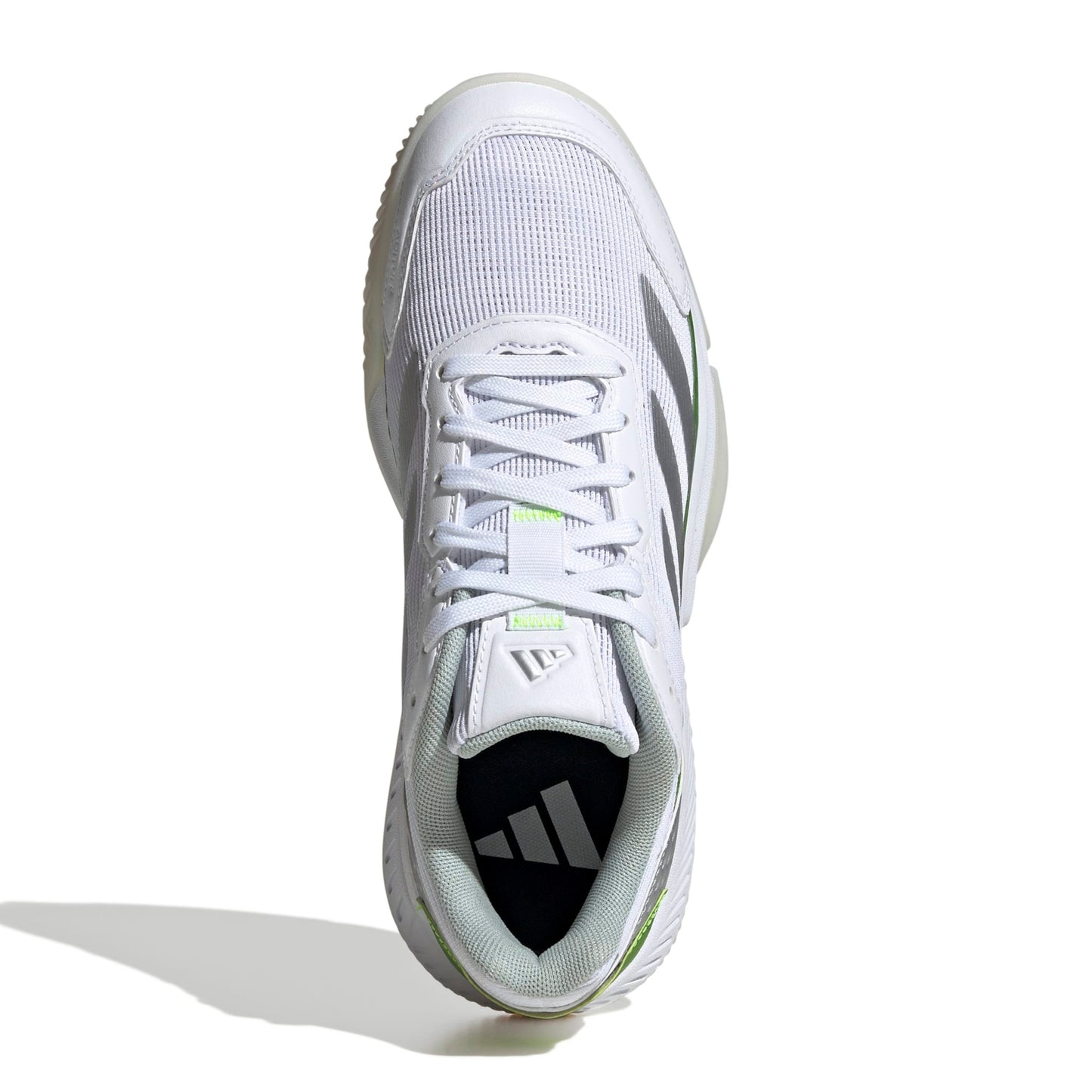 ADIDAS SHOE PADEL COURTQUICK WN WHITE/SILVER/LUCID LEMON (AW25)