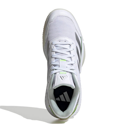 ADIDAS SHOE PADEL COURTQUICK WN WHITE/SILVER/LUCID LEMON (AW25)