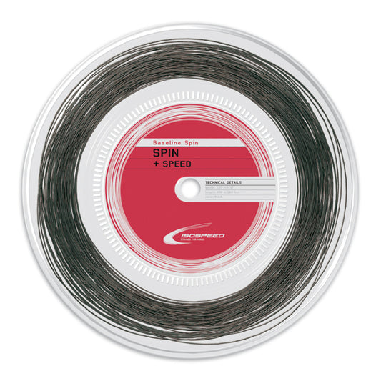 ISOSPEED STRING BASELINE SPIN BLK 17 1.20MM / REEL