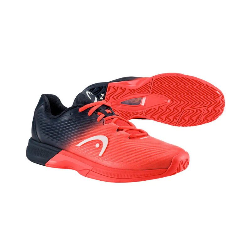 HEAD SHOE REVOLT PRO 4.0 KID BLUEBERRY/FIERY CORAL (SS25)