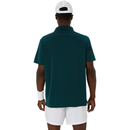 ASICS SHIRT POLO COURT MN SAXON GREEN (SS25)