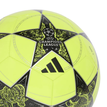 ADIDAS BALL SOCCER UCL CLUB SOLAR YELLOW/BLACK/METALLIC (AW25)