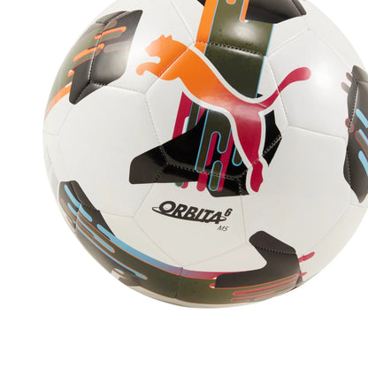 PUMA BALL SOCCER ORBITA 6 MS WHITE/MULTI (SS25)