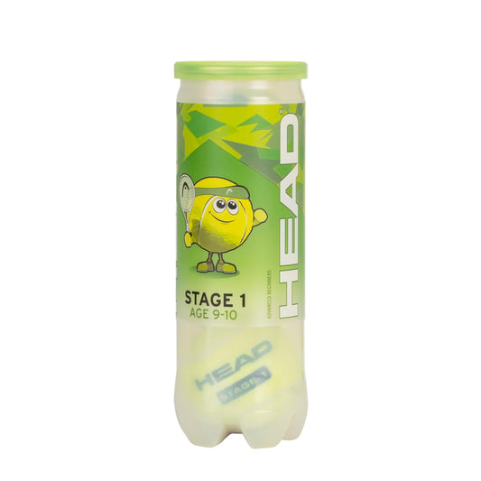 HEAD BALL TENNIS  STAGE 1 GREEN / CAN (3)
