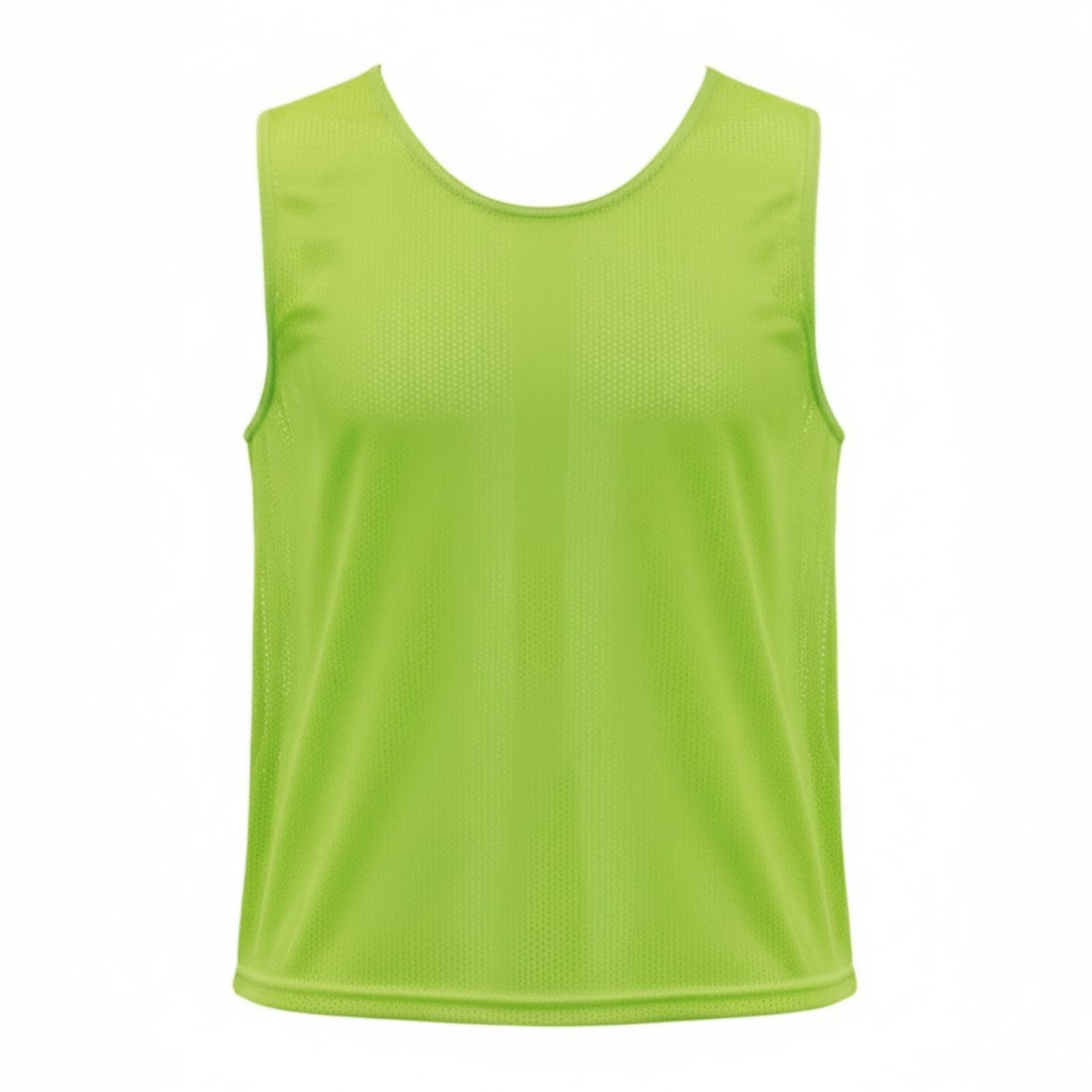 CHS VEST MESH JNR FLU GRN (10)