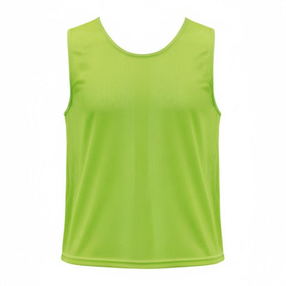 CHS VEST MESH JNR FLU GRN (10)