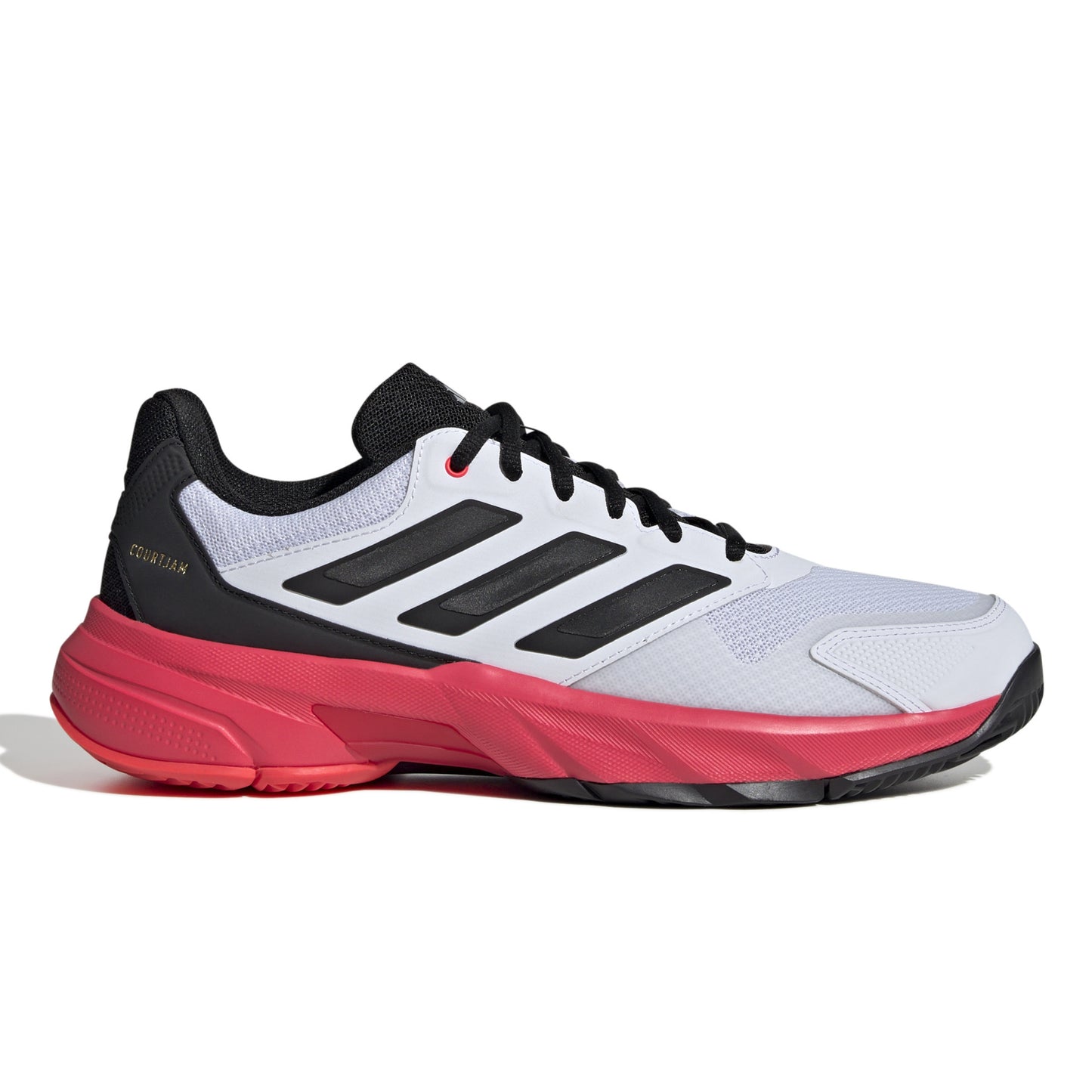 ADIDAS SHOE COURTJAM CONTROL 3 MN CLOUD WHITE/CORE BLACK/LUCID RED (SS25)