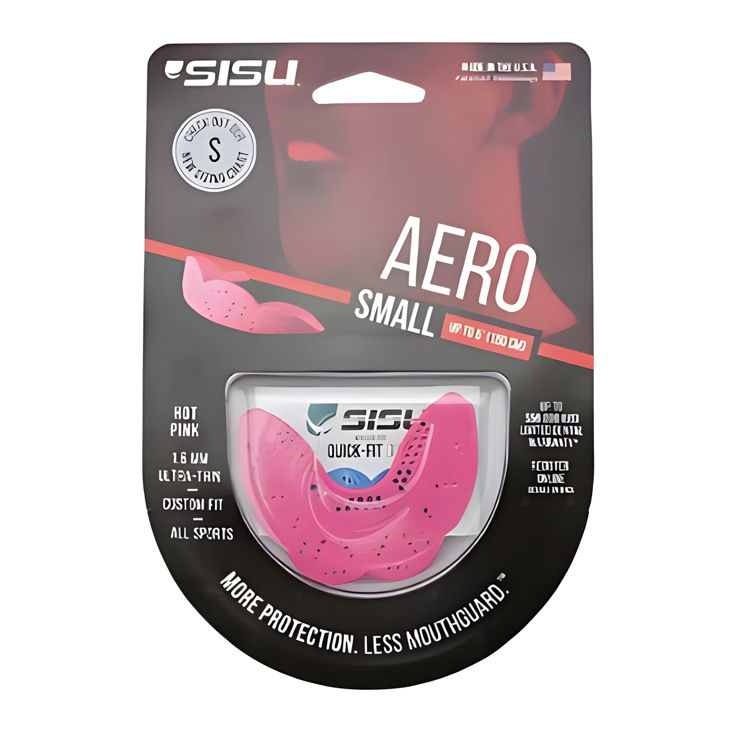 SISU MOUTHGUARD AERO SNR 1.6MM SMALL ASSORTED