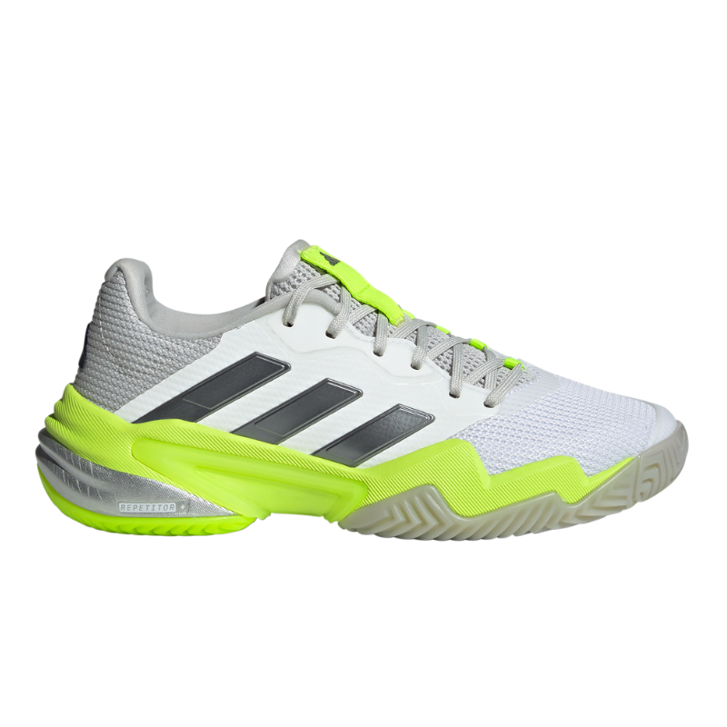 ADIDAS SHOE BARRICADE 13 WN WHITE/IRON/LUCID LEMON (SS25)