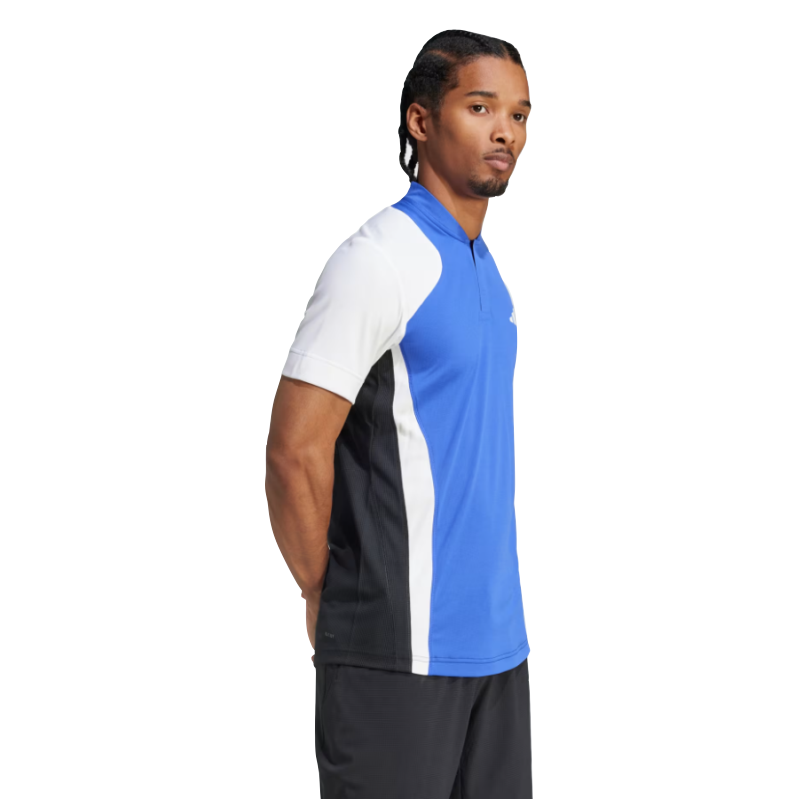 ADIDAS SHIRT POLO FREELIFT PRO MN WHITE/BLUE (AW24)
