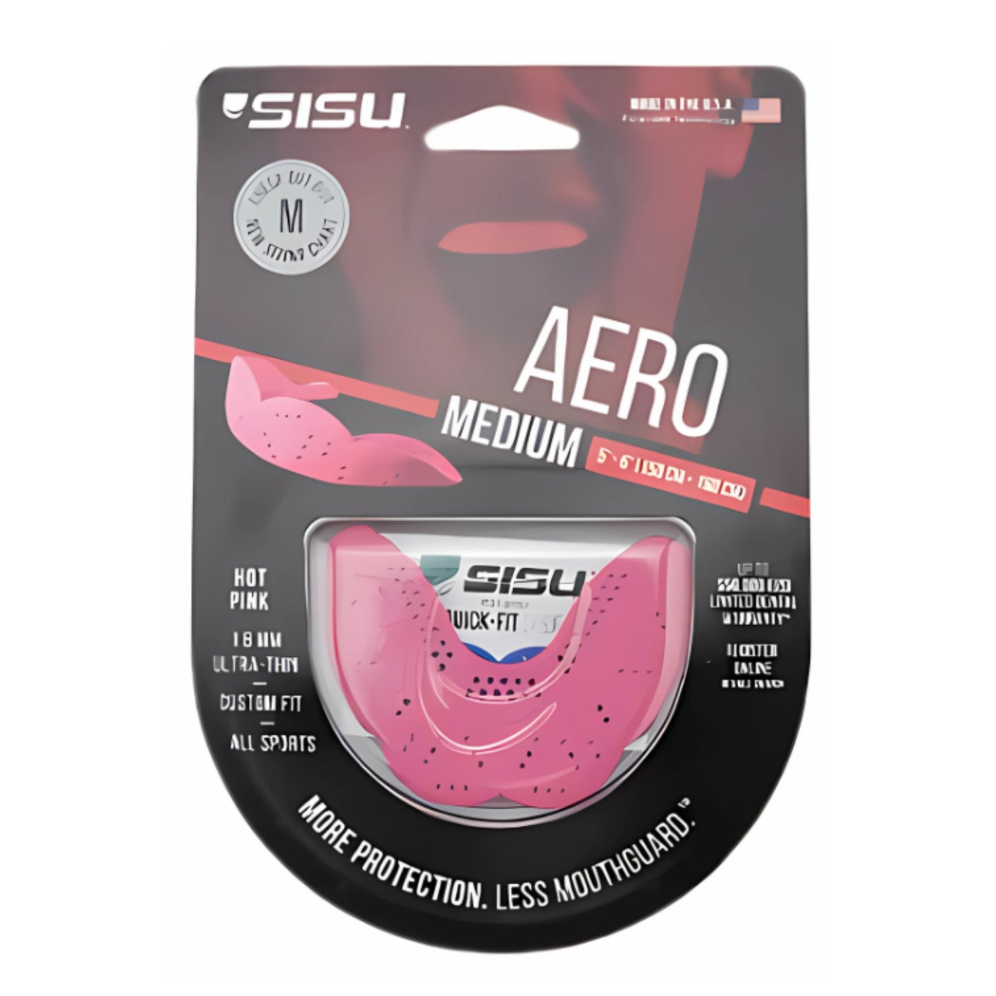 SISU MOUTHGUARD AERO SNR 1.6MM MEDIUM ASSORTED