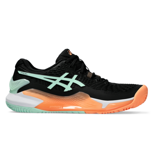 ASICS SHOE G-RESOLUTION 9 PADEL WN BLACK/MINT TINT (SS24) (TBD)
