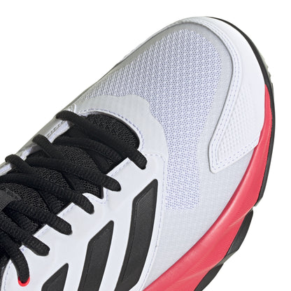 ADIDAS SHOE COURTJAM CONTROL 3 MN CLOUD WHITE/CORE BLACK/LUCID RED (SS25)