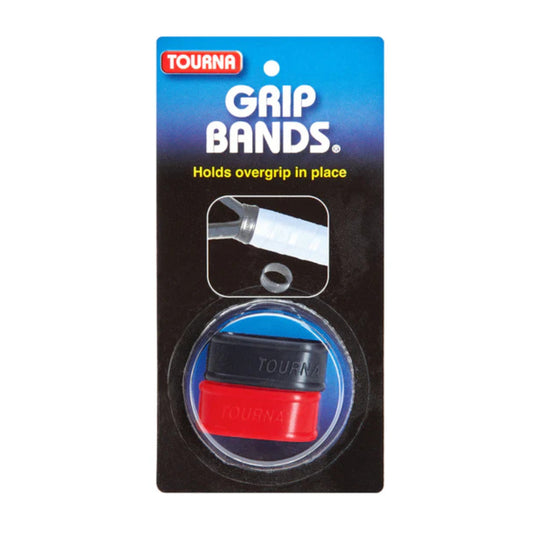 Packaged Tourna grip bands with clear window on a white background