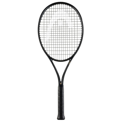 Black Head tennis racket on a white background