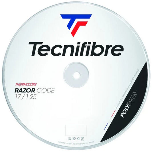 TECNIFIBRE STRING RAZOR CODE 1.25MM 17G WHT / REEL