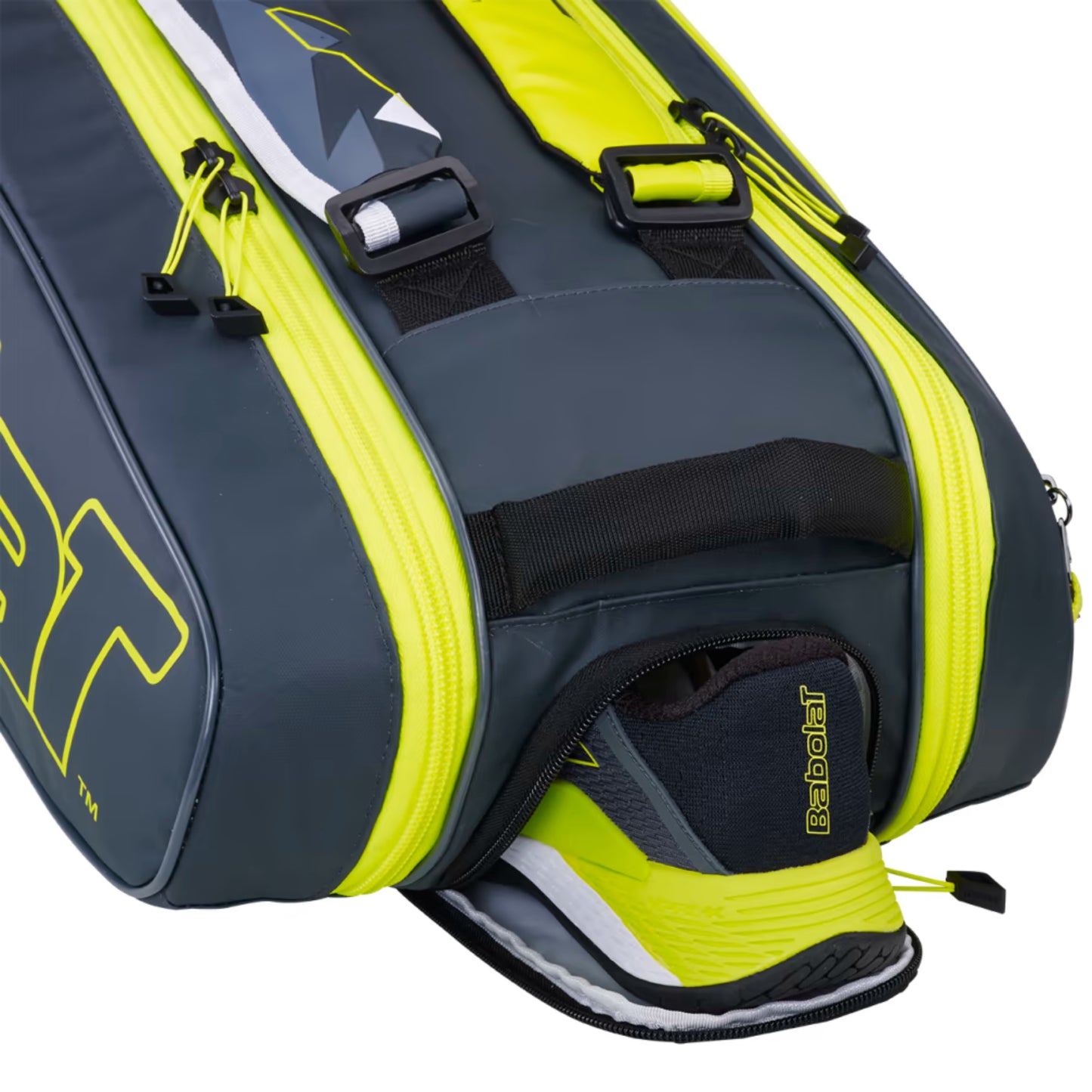 BABOLAT BAG ALCARAZ PURE AERO 6R GREY/YELLOW