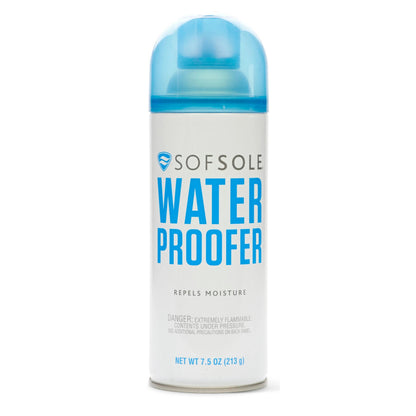 Sof Sole water proofer spray can on a white background