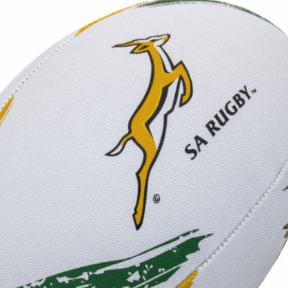 GILBERT BALL RUGBY SA SUPPORTER WHT/GRN