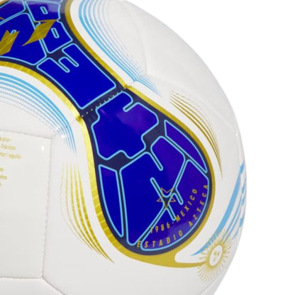 ADIDAS BALL SOCCER MESSI MINI WHITE/BLUE (SS24)